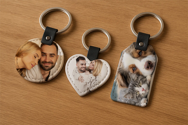 Portachiavi ecopelle