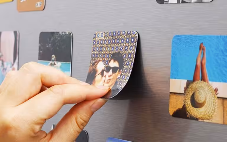 Magnete quadrato - Foto Digital