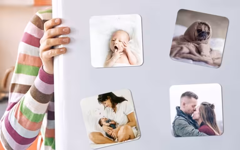 Magnete quadrato - Foto Digital