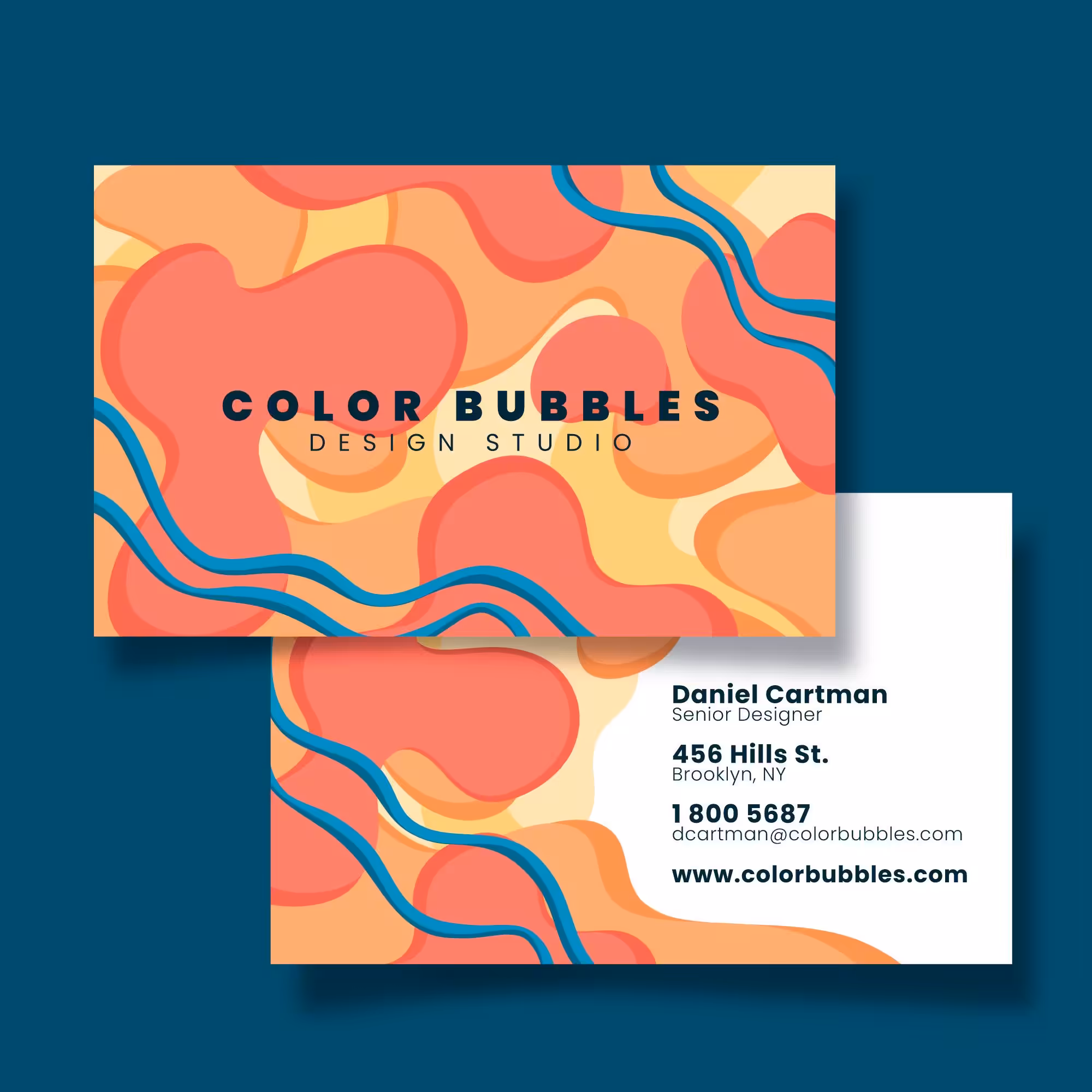 Biglietti da visita fronte retro - Foto Digital