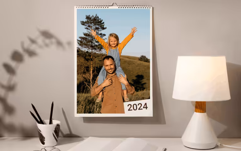 Calendario mensile A3 - Foto Digital