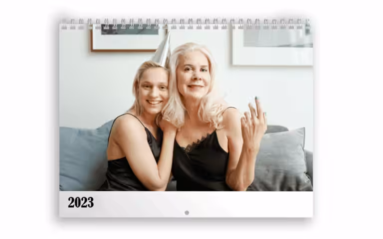 Calendario da tavolo - Foto Digital